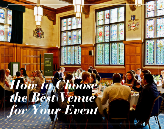 How to Choose the Best Venue for Your Event